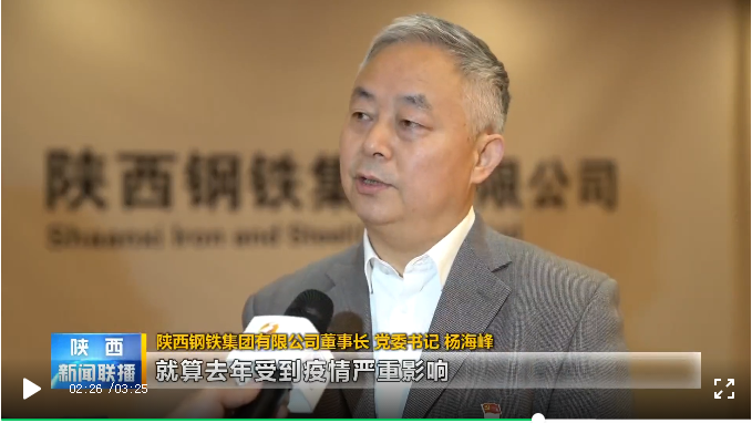 楊海峰接受陜西電視臺采訪
