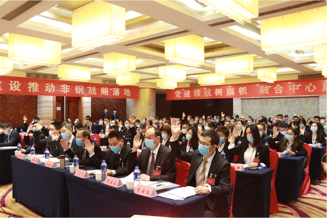 中國(guó)共產(chǎn)黨龍鋼集團(tuán)公司第三次代表大會(huì)隆重召開
