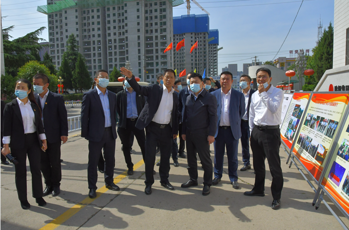 楊建強蒞臨龍鋼集團西軋調(diào)研保障性安居工程
