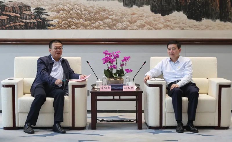 張文琪會見中鐵二十三局集團(tuán)黨委書記、董事長肖紅武一行