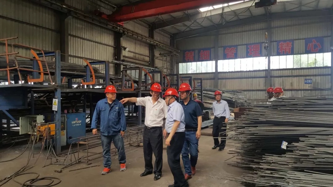 唐鑫深入鋼加公司調研指導工作